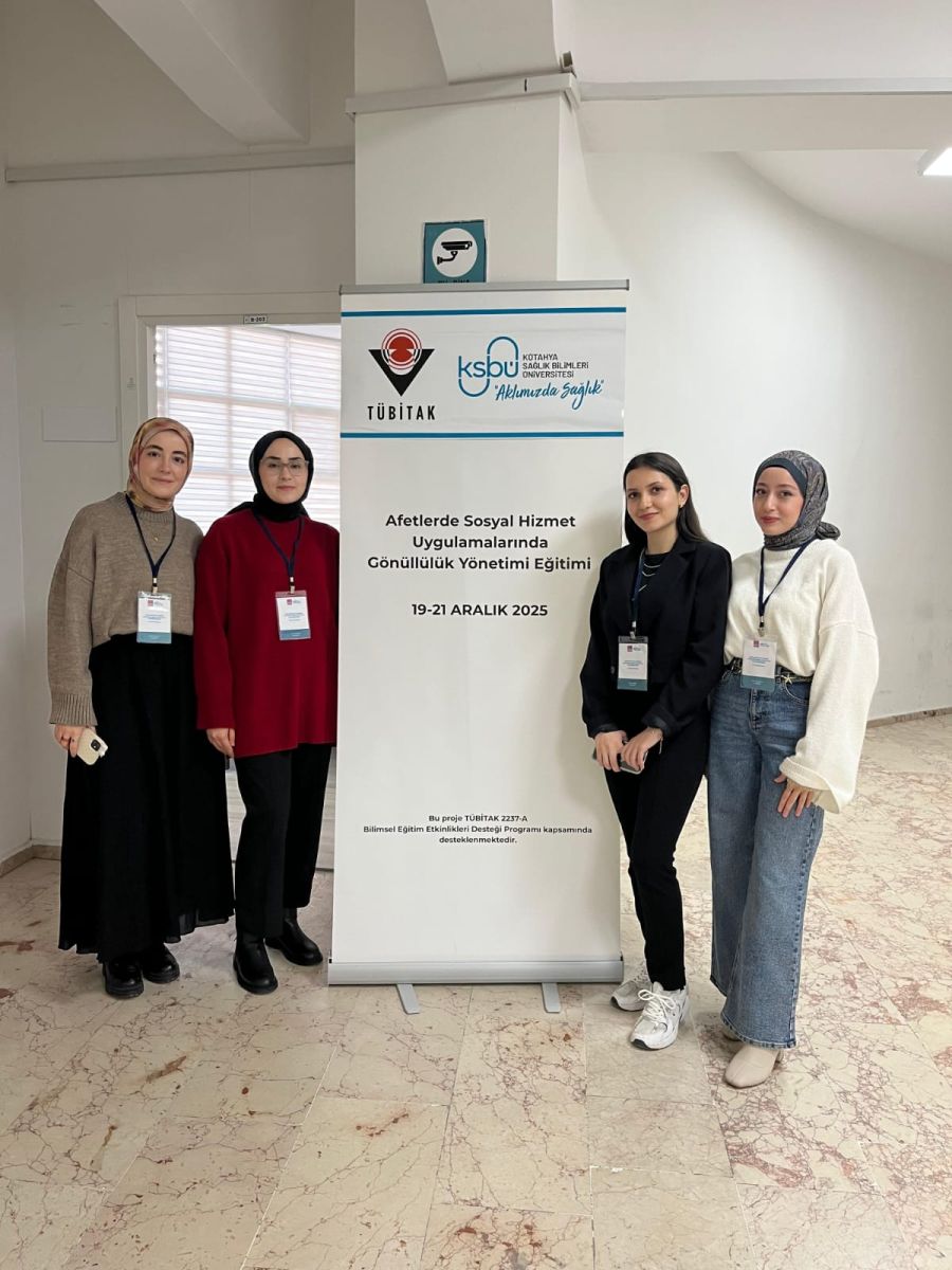 Afetlerde Sosyal Hizmet Uygulamalarında Gönüllülük Eğitimi Yönetimi" TÜBİTAK Projesi