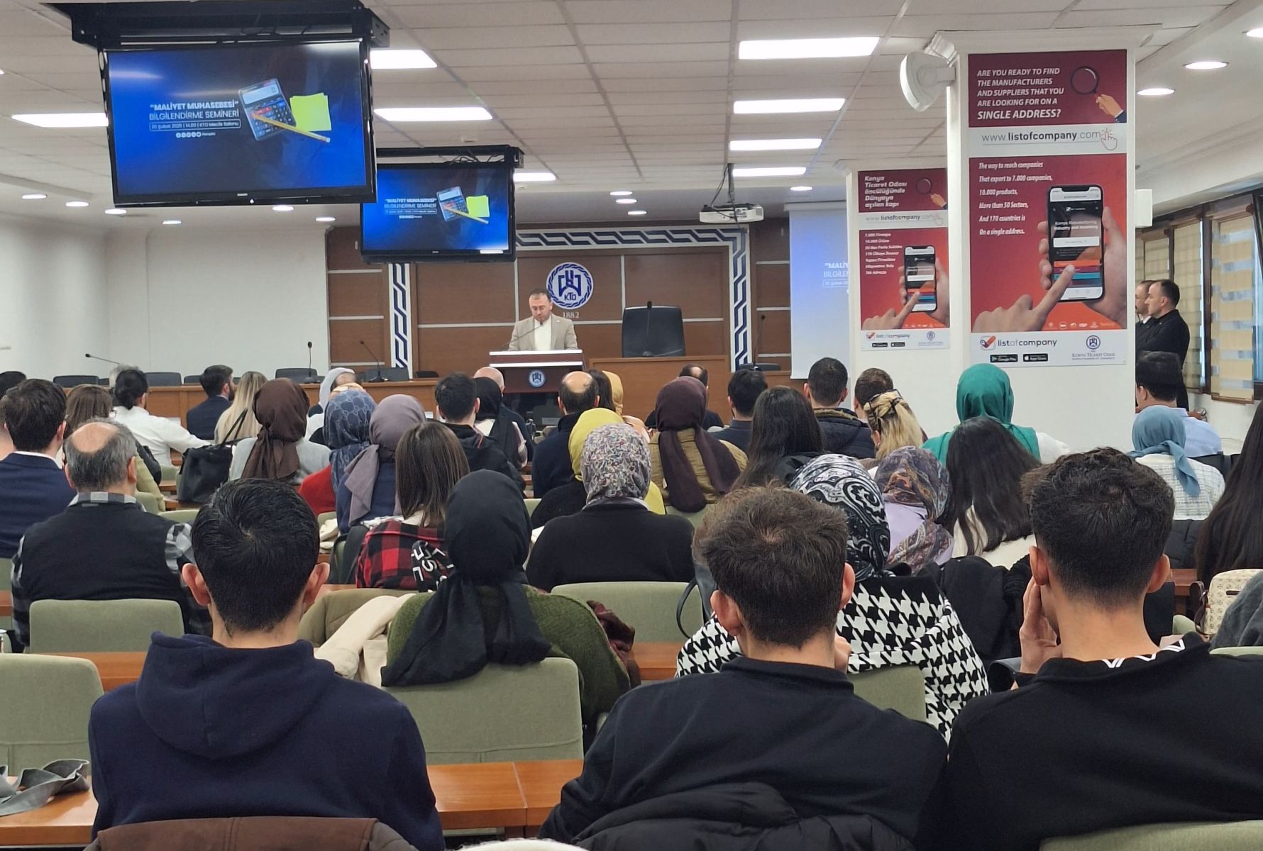 Konya Ticaret Odası tarafından düzenlenen "Maliyet Muhasebesi Bilgilendirme Semineri"