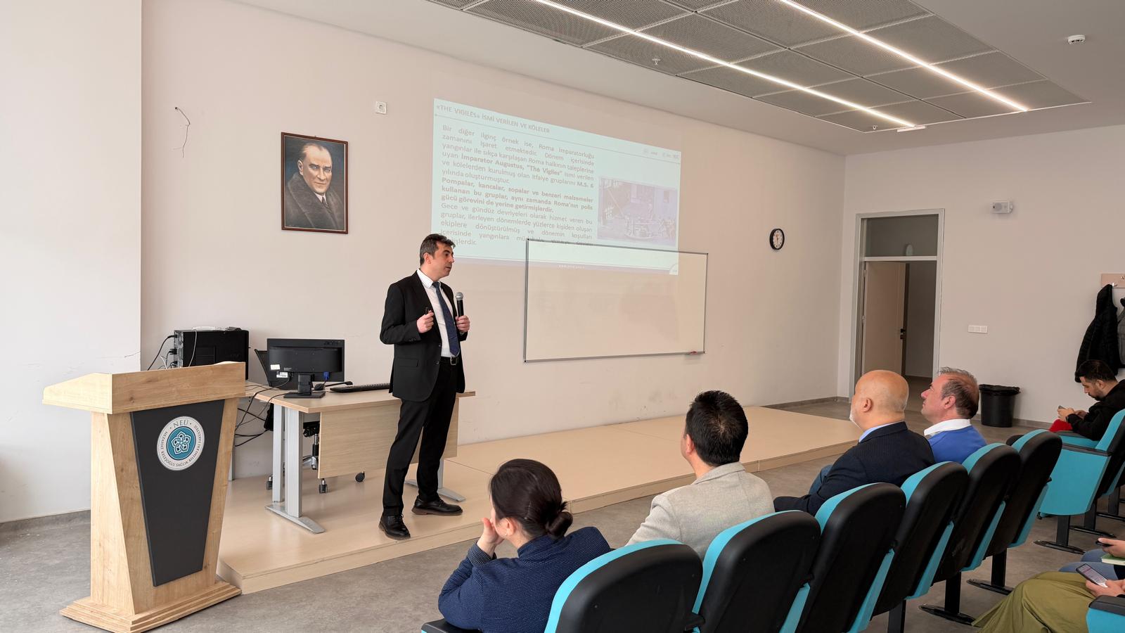 Fakültemizde Afet Bilinci Seferberliği