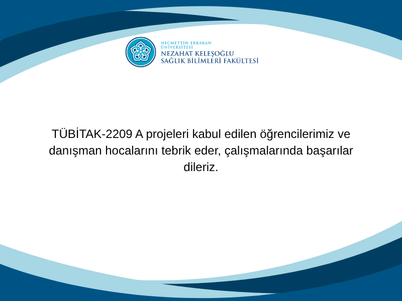 TÜBİTAK-2209 A Pojeleri