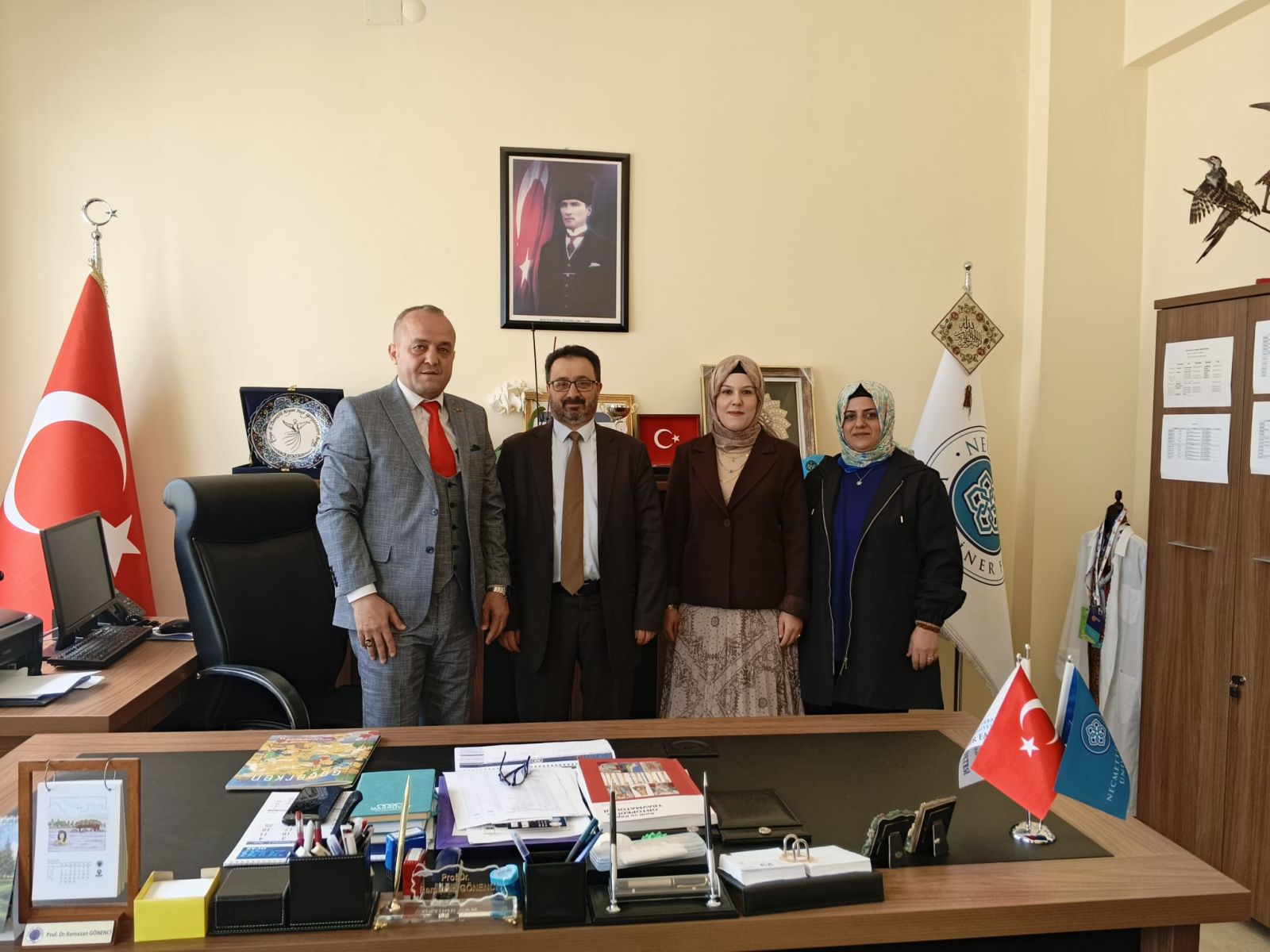 Ereğli Bağımlılıkla Mücadele Merkez Yönetimi'nden Fakültemize Ziyaret