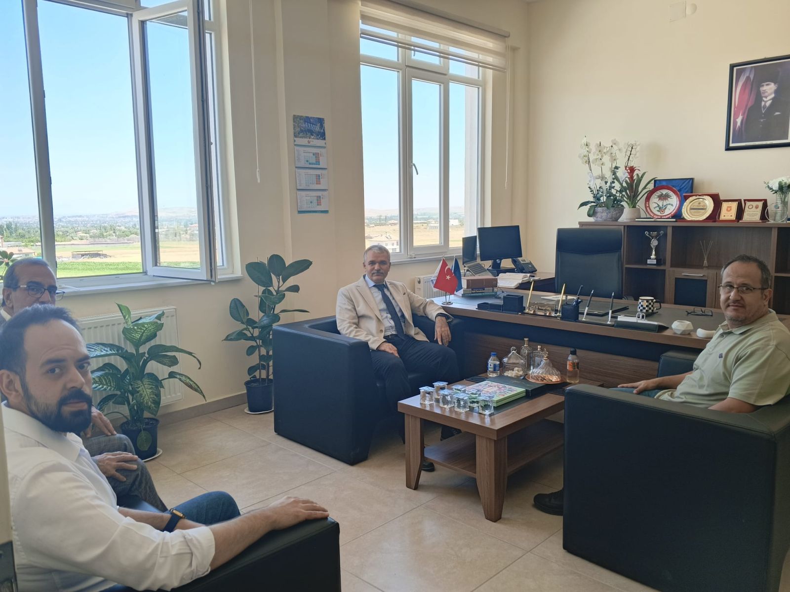 Rektör Yardımcımız Prof. Dr. Hidayet OĞUZ'dan Fakültemize Ziyaret