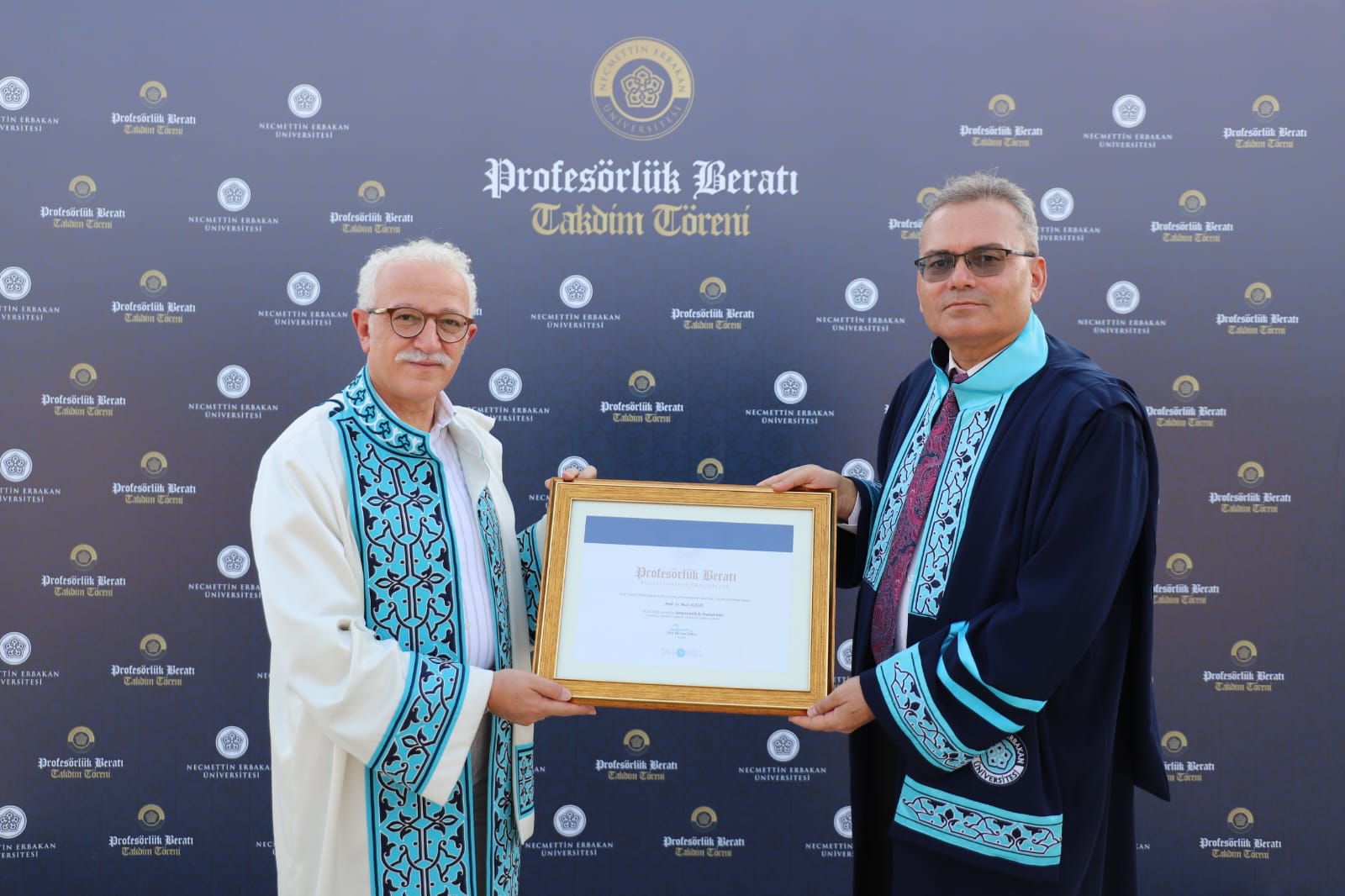 Prof. Dr. Nuri ALTUĞ Hocamızı Tebrik Ediyoruz