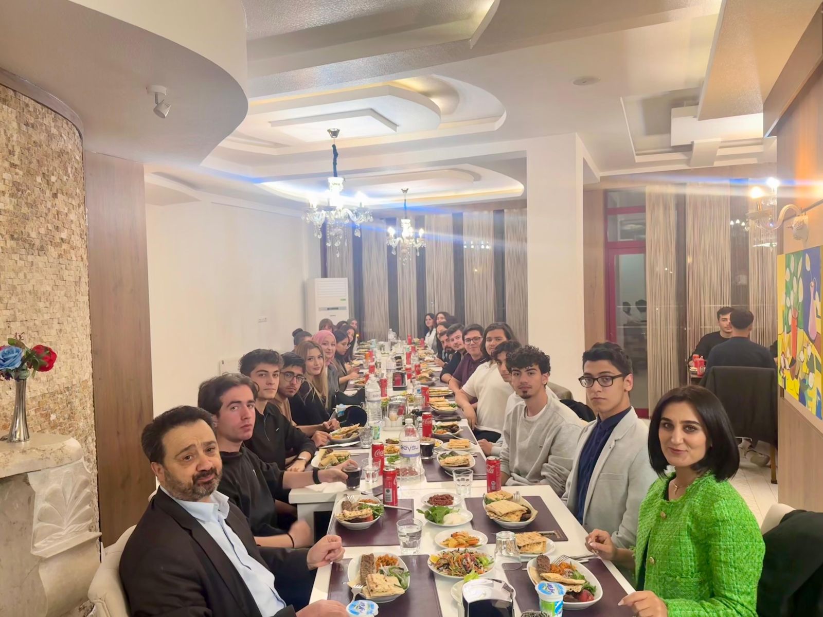 Fakültemiz 1. Sınıf Öğrencilerimizin Tanışma Yemeği