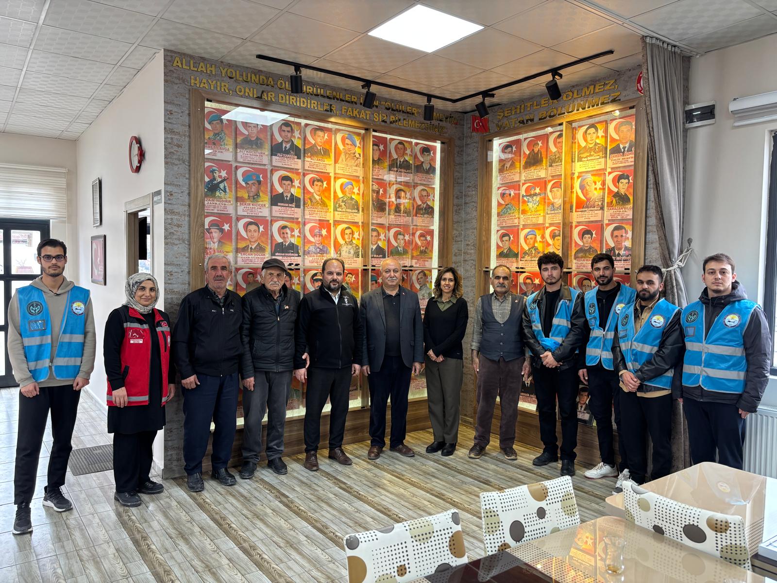 Ereğli Şehit Aileleri Derneğine Ziyaret