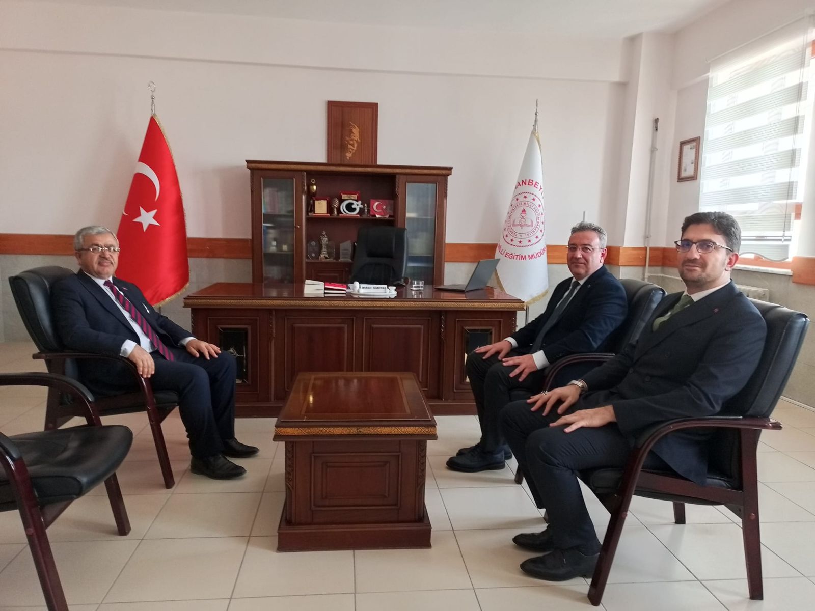 Necmettin Erbakan Üniversitesi Genel Sekreterliğinden Cihanbeyli İlçe Milli Eğitim Müdürlüğüne Ziyaret