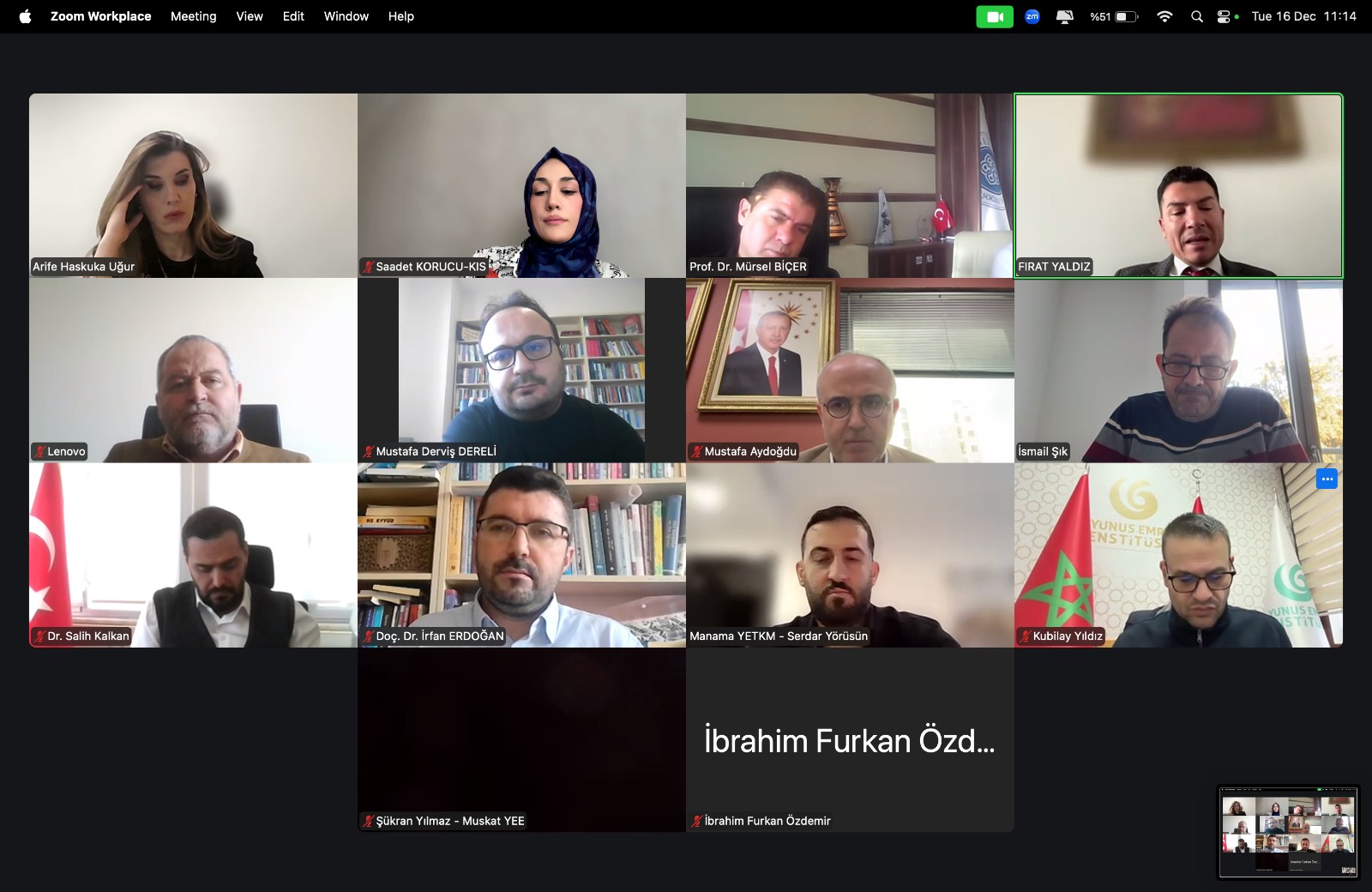 Yunus Emre Enstitüsü Temsilcilikleri ile İş Birliği Görüşmeleri Gerçekleştirdi