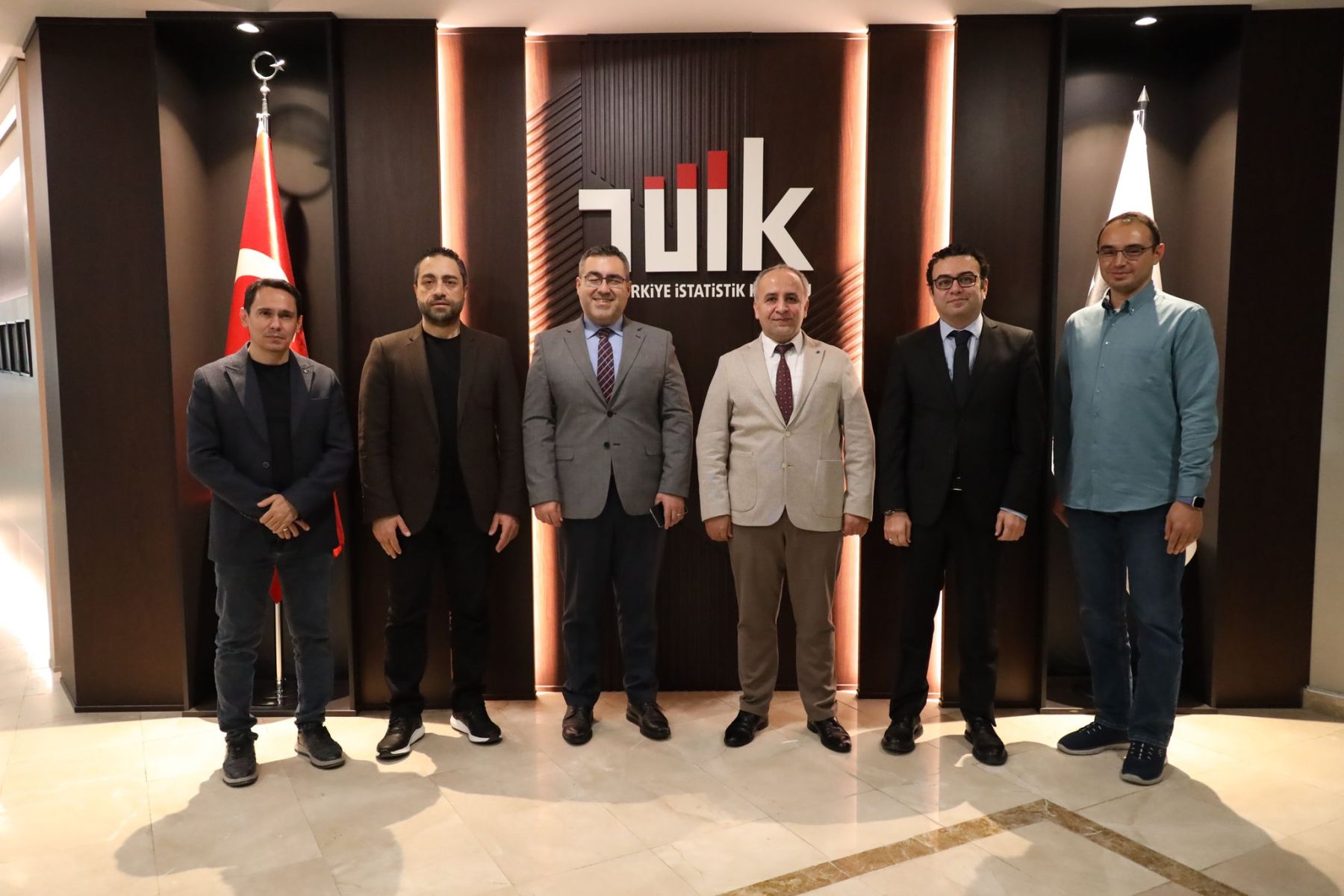 Üniversitemiz ile TÜİK Arasında İş Birliği Toplantısı Gerçekleştirildi