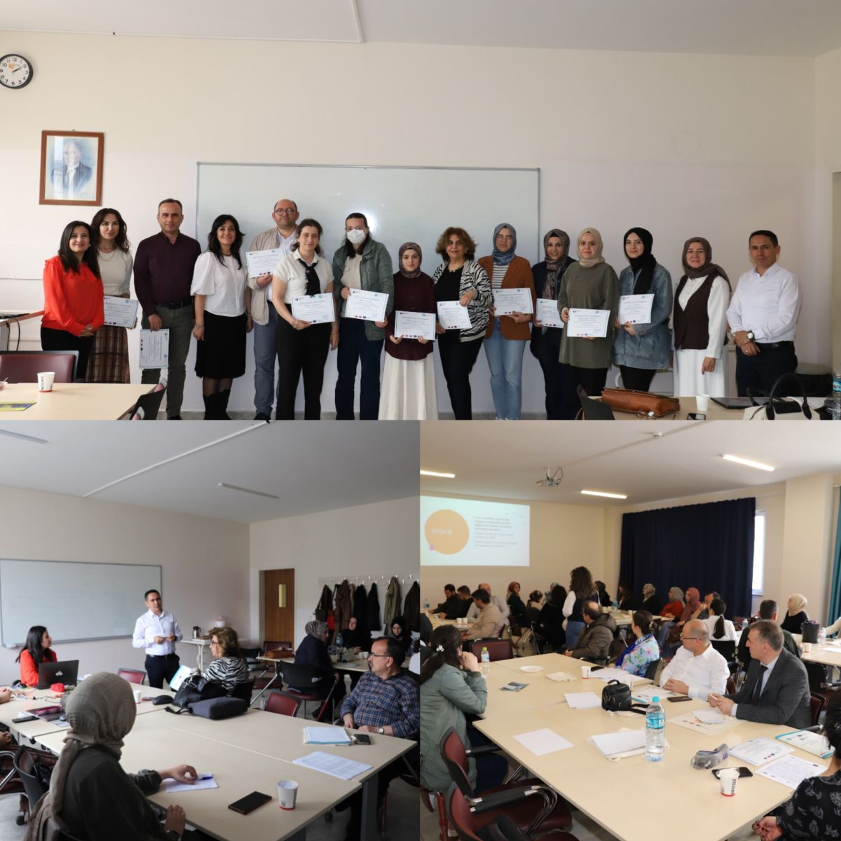 Erasmus+ Projesi Kapsamında Akademik ve İdari Personele Yönelik Eğitimler Tamamlandı