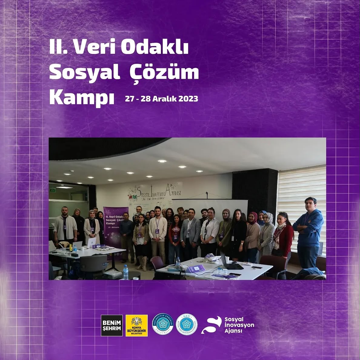 II. Veri Odaklı Sosyal Çözüm Kampı Gerçekleştirildi