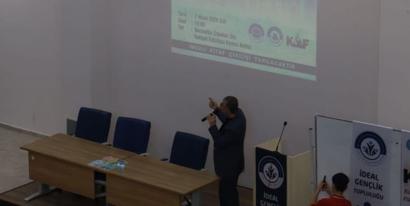 NEÜ’de İlham Veren Seminer: Muhammed Emin YILDIRIM Gençliğin İdeallerini Anlattı