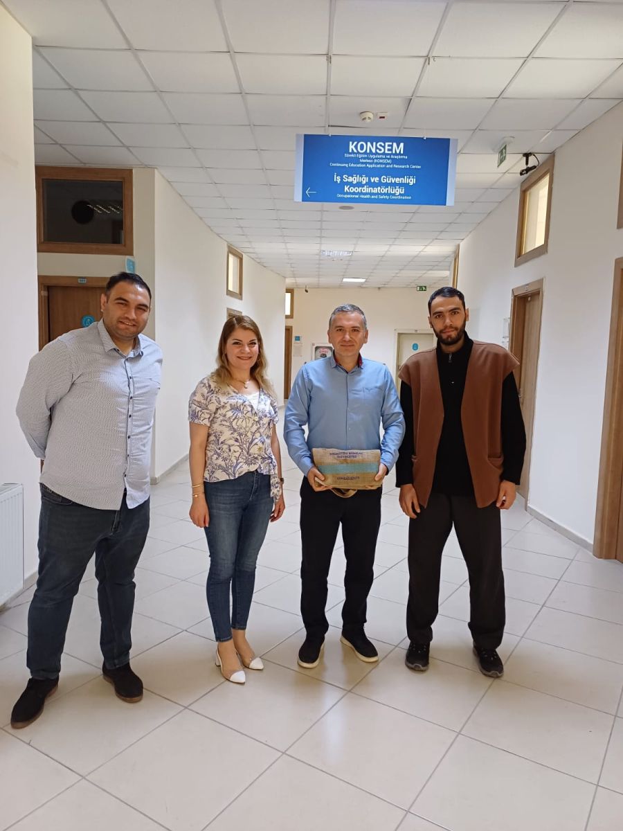 Başkanlığımız Personel ve İdari İşler Şube Müdürlüğü Olarak, Üniversitemiz İş Sağlığı ve Güvenliği Koordinatörlüğüne Kurum Ziyareti Gerçekleştirildi.
