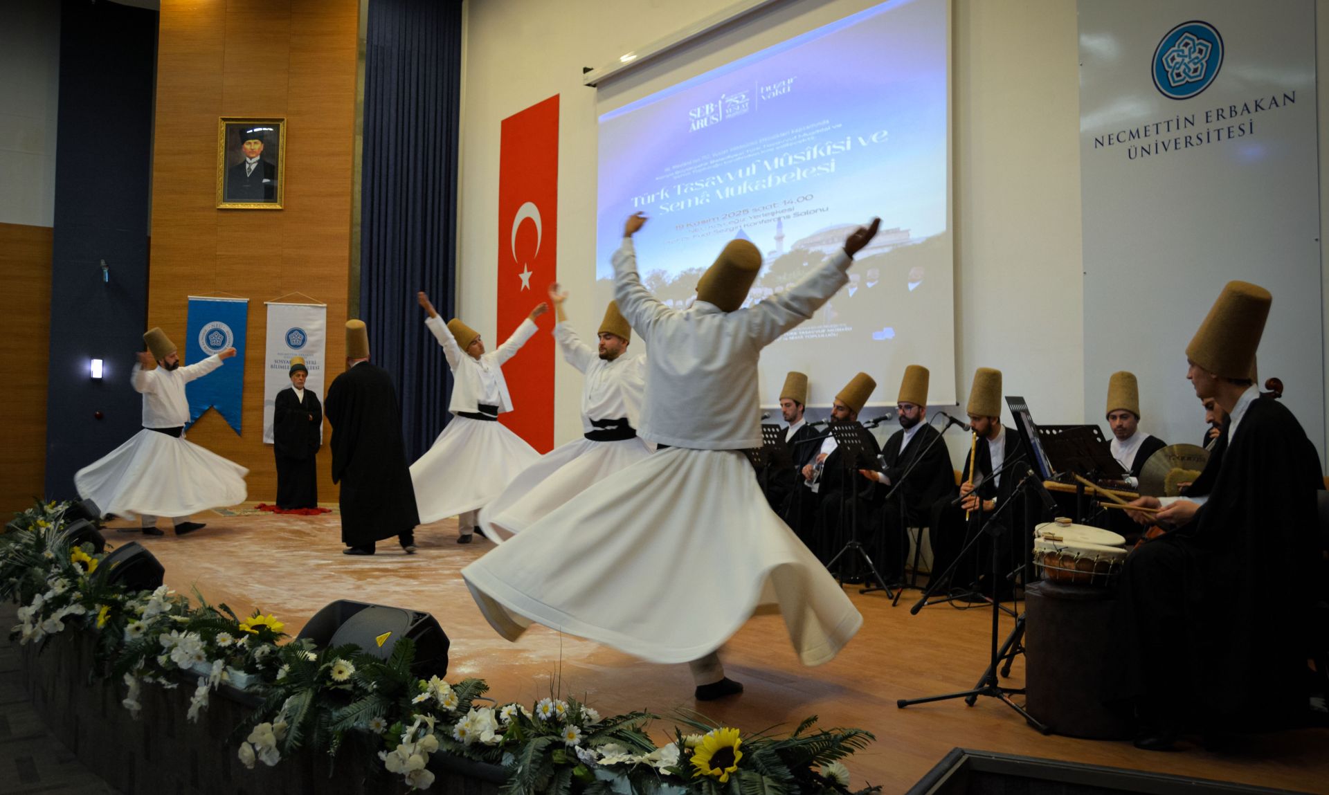 Üniversitemizde “Türk Tasavvuf Mûsikîsi ve Semâ Mukabelesi” Etkinliği Düzenlendi