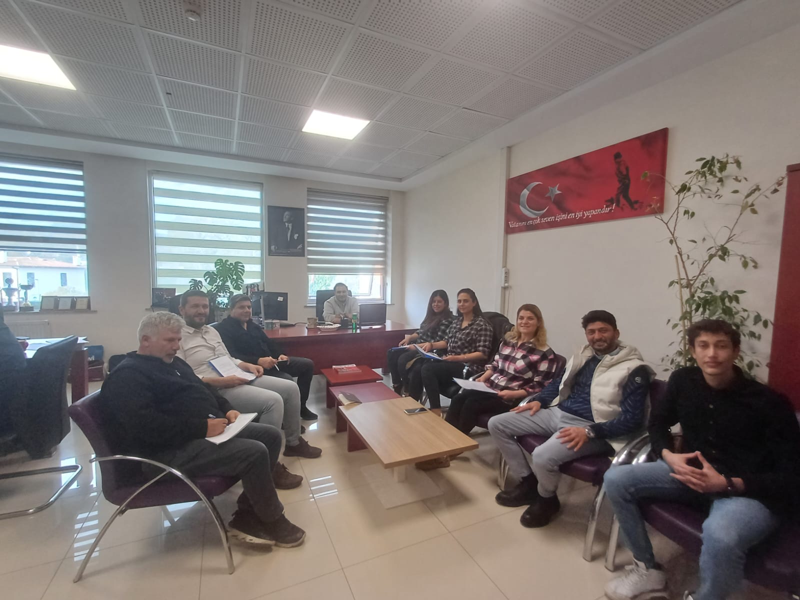 Başkanlığımızda YÖKAK Kalite Değerlendirme Bilgilendirme Toplantısı Gerçekleştirildi