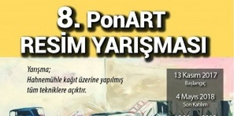 Fakültemiz 2018 8. PonART resim yarışmasında ödül aldı.