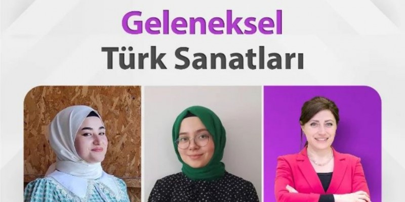 "Geleneksel Türk Sanatları" Konulu Canlı Yayın Kontv Ekranlarında İzleyicilerle Buluştu