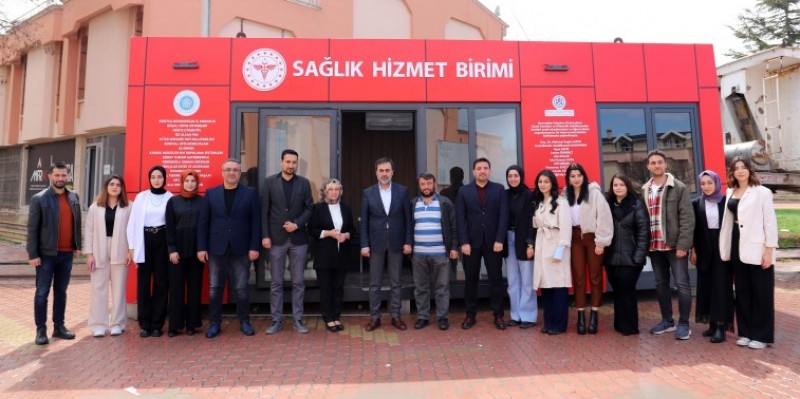 Öğrencilerimizin Tasarladığı Sağlık Kabini Hatay’a Gönderildi